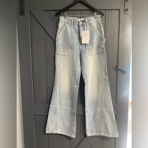 pistola Light Blue Wide-Leg Jeans